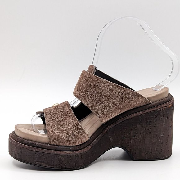Rag&Bone Women Sommer Platform Wedge Slide Sandals size 7.5US EUR 37.5 - Picture 8 of 12